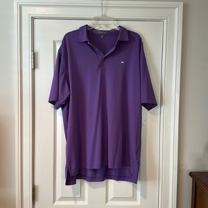 Purple Peter Millar Polo